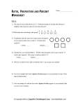 ratio, proportion and percent worksheet