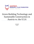 Green Building Technology and Sustainable Construction in Austria