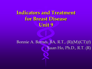 Indicators and Treatment for Breast Disease