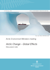 Arctic Environment Ministers meeting