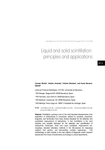 12-Liquid and solid scintillation