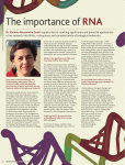 The importance ofRNA