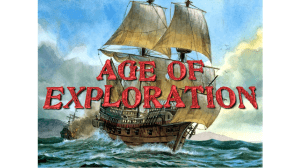 Age of exploration - Lake County Schools