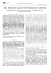 Self-Excitation System for Synchronous Generator