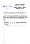 Feedback Exercises 5 with solutions