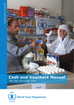 Cash and Vouchers Manual - WFP Remote Access Secure Services