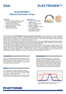 EGA Datasheet - Physics Connect