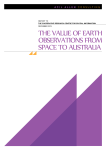 the value of earth observations from space to australia