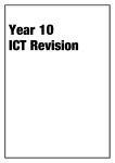 Year 10 IT Revision
