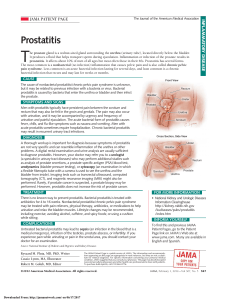 Prostatitis - The JAMA Network