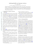 Indistinguishability and improper mixtures