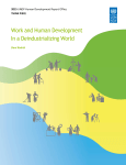 Work and Human Development In a Deindustrializing World