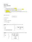 Math 113 Notes Chapter 1: Simple Interest I = P * i * t I = $600