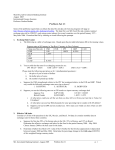 Problem Set #1 - Wharton Finance Department