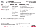 Meiosis and Mendelian Genetics Digital