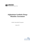 Afghanistan Synthetic Drugs Situation Assessment