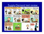 Supply/Demand test review