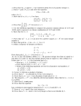 1. Prove that 3n + 2 and 5 n + 3 are relatively prime for every positive