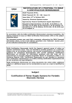 EASA Proposed CM-ES-001