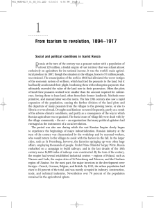 From tsarism to revolution, 1894–1917