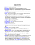 Chapter 3 Vocabulary Integumentary System • Abrasion: A scraping