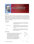Circular Motion - Menlo`s Sun Server