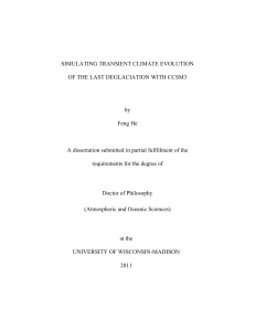 Simulating Transient Climate Evolution of the Last