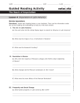 Guided Reading Activity: Imperialism in Latin America