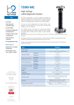 Datasheet TD90-MC tandelta test system pdf version for