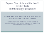 Beyond “the birds and the bees”: fertility facts and the path to