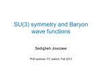 SU(3) symmetry and Baryon wave functions