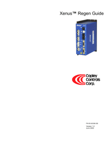 Regen Resistor - Copley Controls