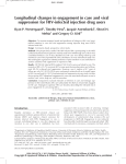 Longitudinal changes in engagement in care and viral suppression