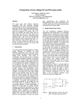 Comparison of low voltage AC and DC power grids