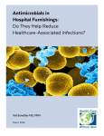 Antimicrobials in Hospital Furnishings: Do They Help Reduce