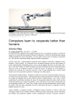 Computers learn to cooperate better than humans