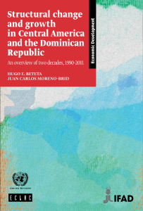 Structural change and growth in Central America and the Dominican