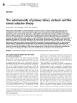 The autoimmunity of primary biliary cirrhosis and the clonal