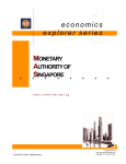 Economics Explorer #1 - Monetary Authority of Singapore