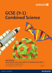 Combined Science - Edexcel