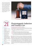 Ch 21) Electromagnetic Induction and Faraday`s Law