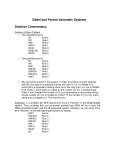 Gödel and Formal Axiomatic Systems Solution Commentary: