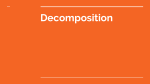 Decomposition powerpoint