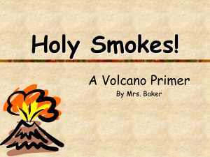 Volcano Notes - The Science Queen