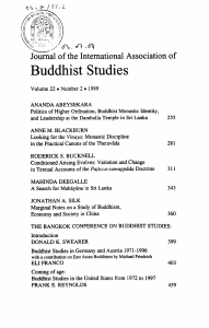 Politics of Higher Ordination, Buddhist Monastic Identitiy, and