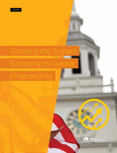 Growing the Impact Economy in Greater Philadelphia