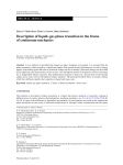 Description of liquid–gas phase transition in the frame of continuum