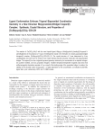 Ligand Conformation Enforces Trigonal