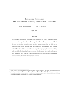 Forecasting Recessions - Federal Reserve Bank of Philadelphia