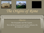 The Origins of Rome